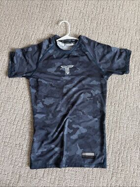 Black Camo Performance Women's Top